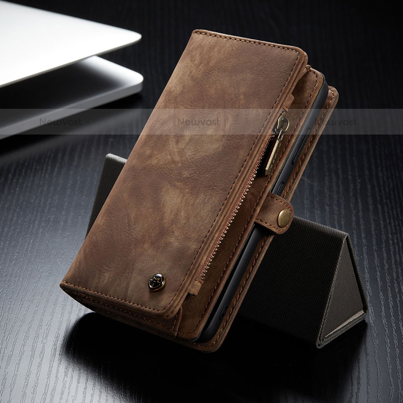 Leather Case Stands Flip Cover Holder C11S for Samsung Galaxy S21 FE 5G