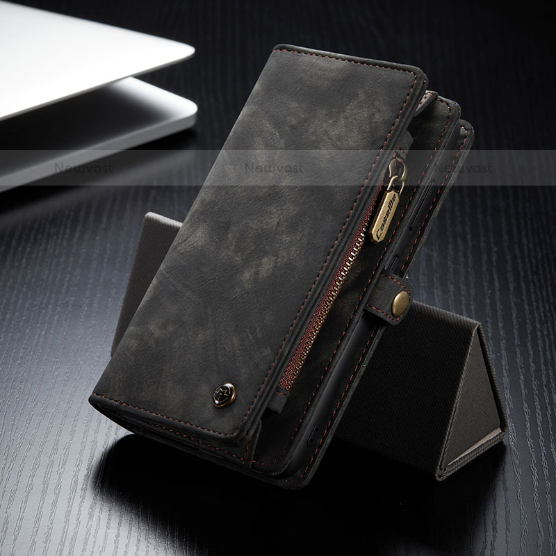 Leather Case Stands Flip Cover Holder C11S for Samsung Galaxy S21 FE 5G