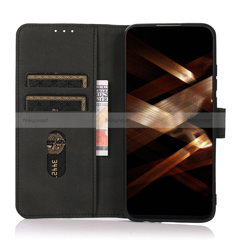Leather Case Stands Flip Cover Holder D01Y for Motorola Moto G14