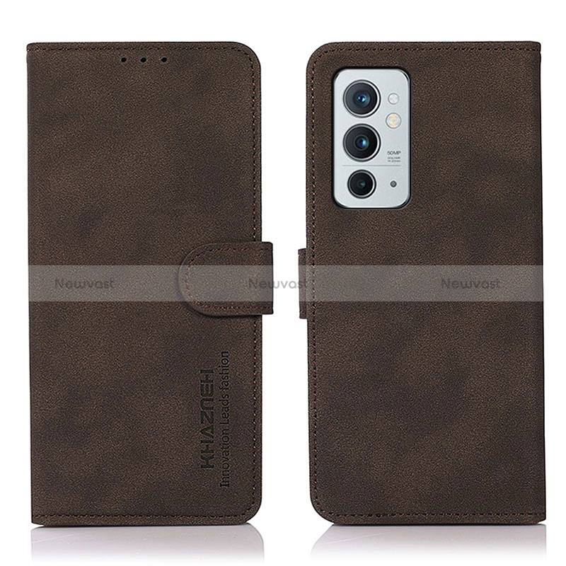 Leather Case Stands Flip Cover Holder D01Y for OnePlus 9RT 5G