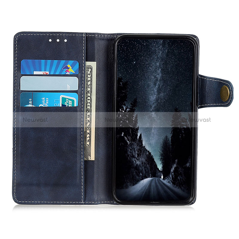 Leather Case Stands Flip Cover Holder D01Y for Oppo Reno5 F