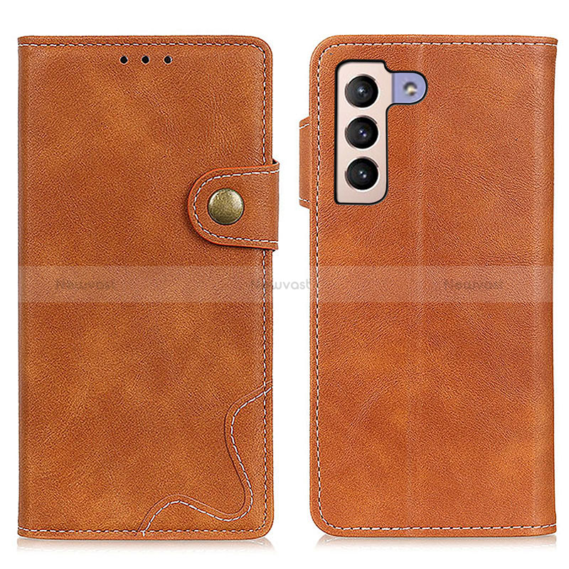 Leather Case Stands Flip Cover Holder D01Y for Samsung Galaxy S22 Plus 5G