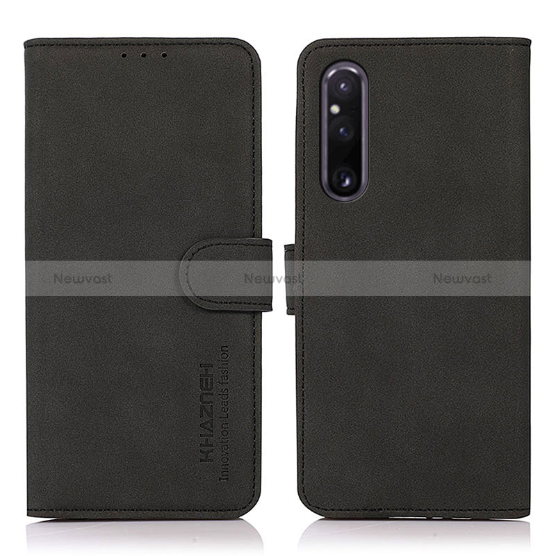 Leather Case Stands Flip Cover Holder D01Y for Sony Xperia 1 V