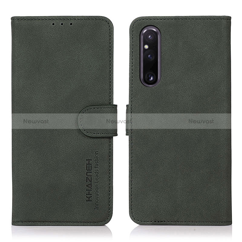 Leather Case Stands Flip Cover Holder D01Y for Sony Xperia 1 V