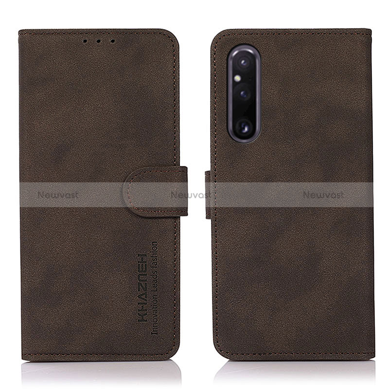 Leather Case Stands Flip Cover Holder D01Y for Sony Xperia 1 V