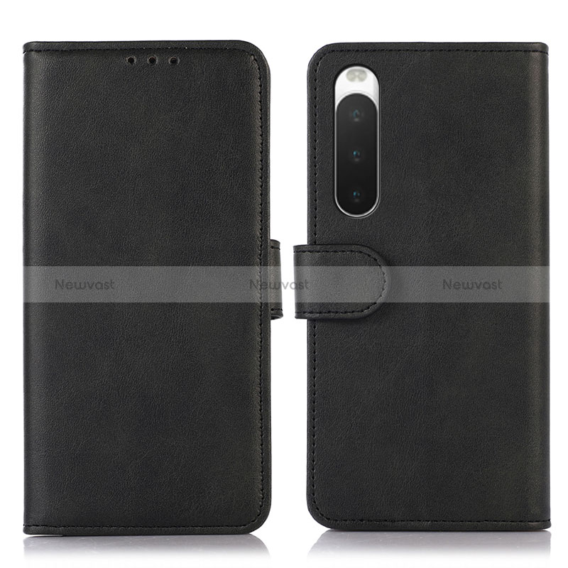 Leather Case Stands Flip Cover Holder D01Y for Sony Xperia 10 IV