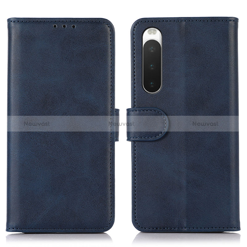 Leather Case Stands Flip Cover Holder D01Y for Sony Xperia 10 IV