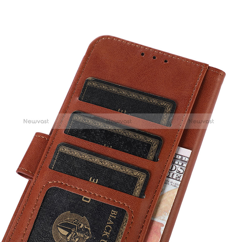 Leather Case Stands Flip Cover Holder D01Y for Sony Xperia 10 IV SO-52C