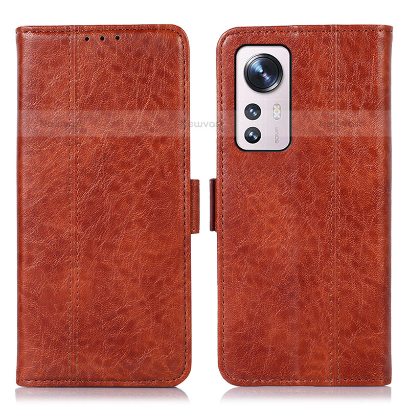 Leather Case Stands Flip Cover Holder D01Y for Xiaomi Mi 12X 5G