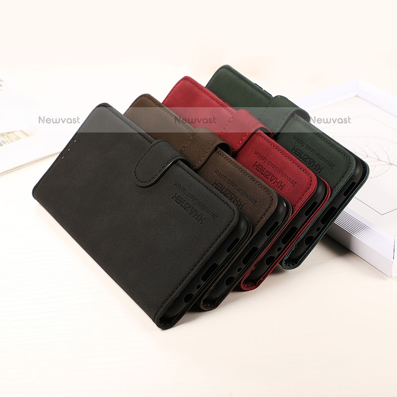 Leather Case Stands Flip Cover Holder D01Y for Xiaomi Poco C65