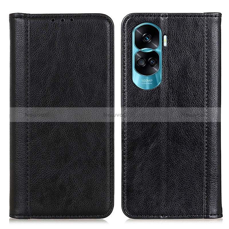 Leather Case Stands Flip Cover Holder D03Y for Huawei Honor 90 Lite 5G