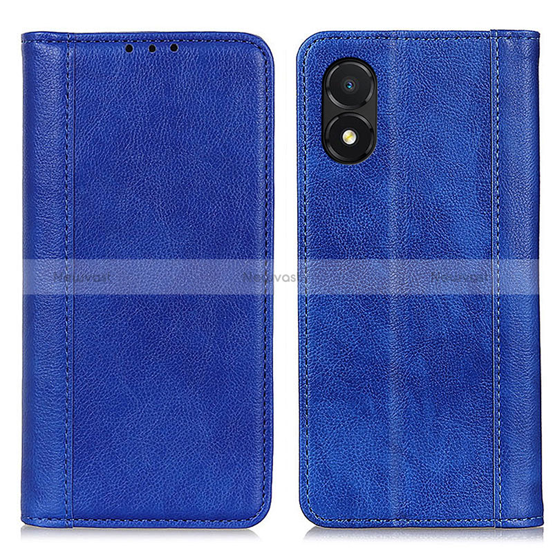 Leather Case Stands Flip Cover Holder D03Y for Huawei Honor X5