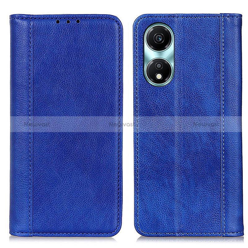 Leather Case Stands Flip Cover Holder D03Y for Huawei Honor X5 Plus