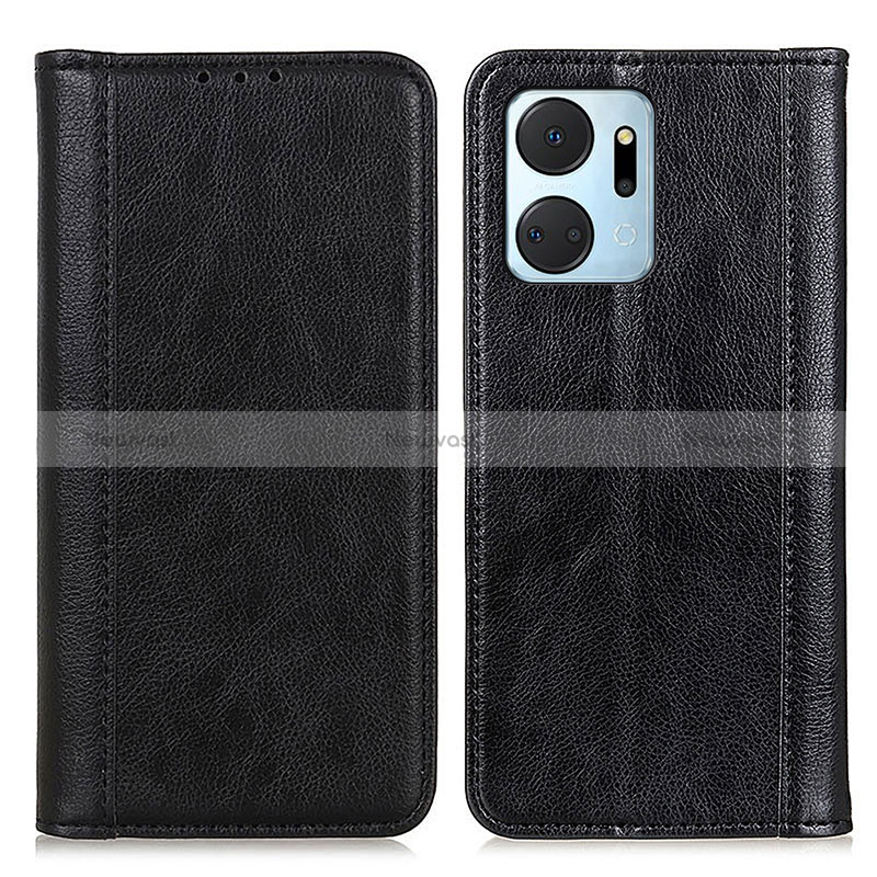 Leather Case Stands Flip Cover Holder D03Y for Huawei Honor X7a