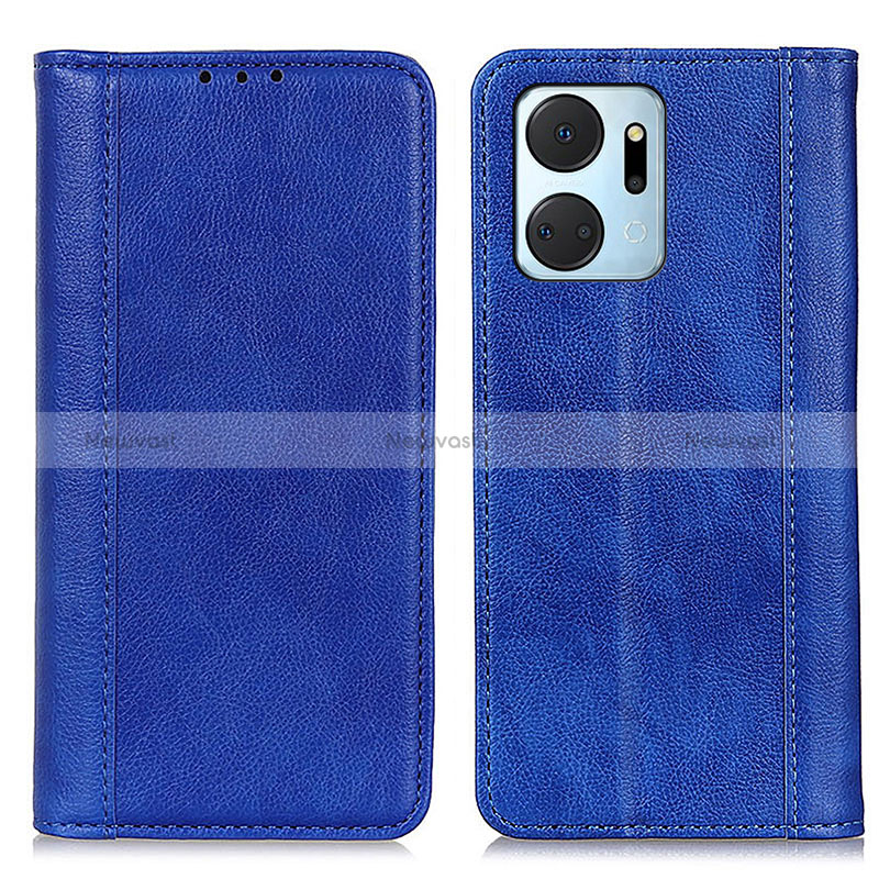 Leather Case Stands Flip Cover Holder D03Y for Huawei Honor X7a