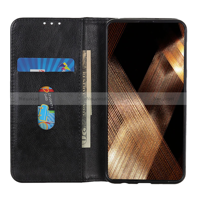 Leather Case Stands Flip Cover Holder D03Y for Huawei Honor X9a 5G