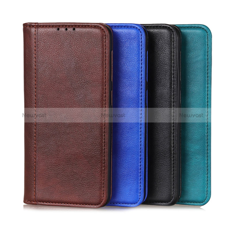 Leather Case Stands Flip Cover Holder D03Y for Huawei Honor X9a 5G