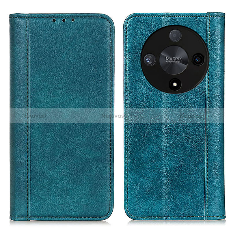 Leather Case Stands Flip Cover Holder D03Y for Huawei Honor X9b 5G