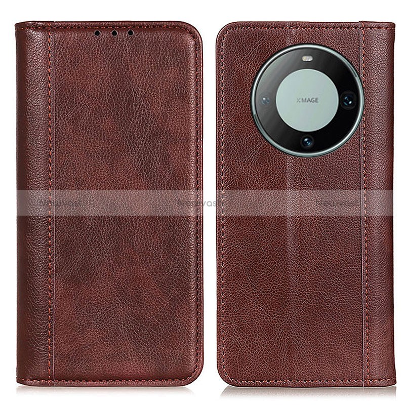 Leather Case Stands Flip Cover Holder D03Y for Huawei Mate 60