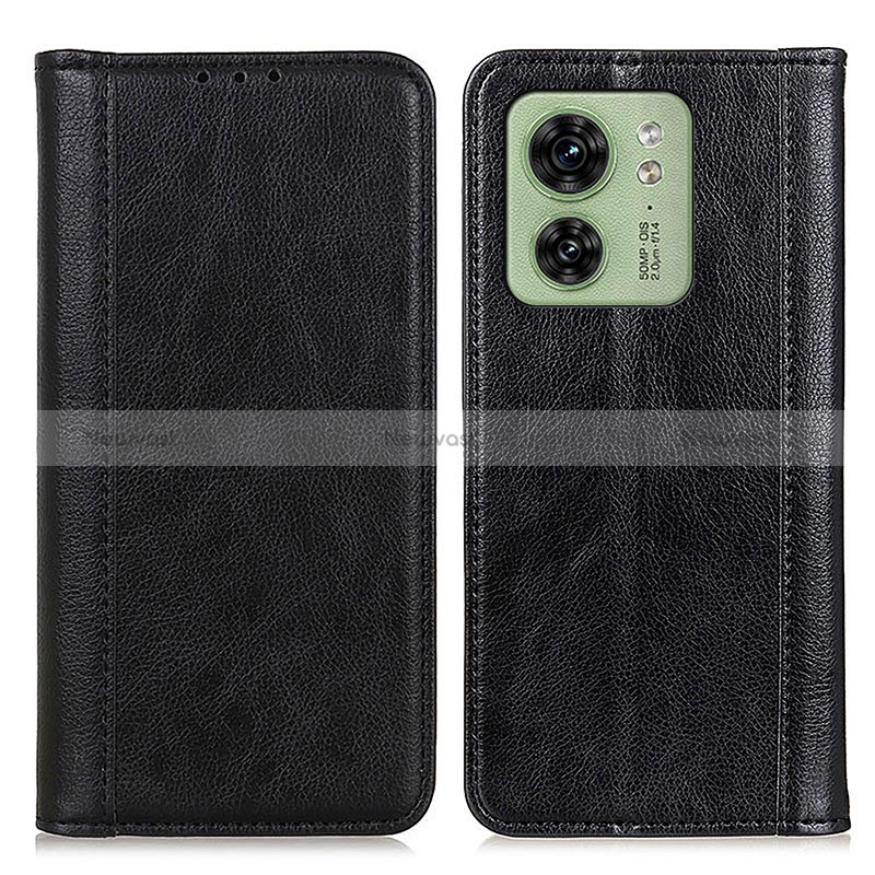 Leather Case Stands Flip Cover Holder D03Y for Motorola Moto Edge 40 5G