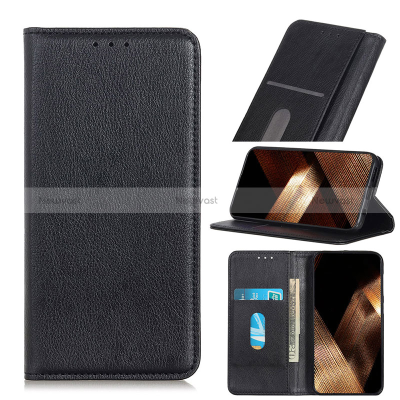 Leather Case Stands Flip Cover Holder D03Y for Motorola Moto Edge 40 5G