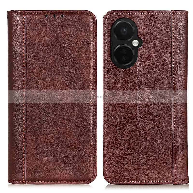 Leather Case Stands Flip Cover Holder D03Y for OnePlus Nord CE 3 5G