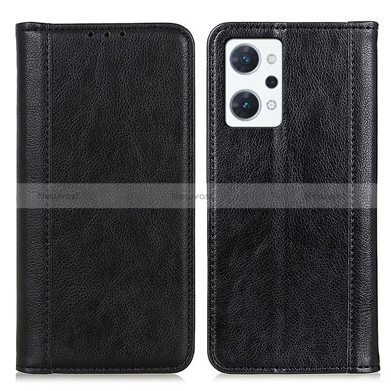 Leather Case Stands Flip Cover Holder D03Y for Oppo Reno7 A