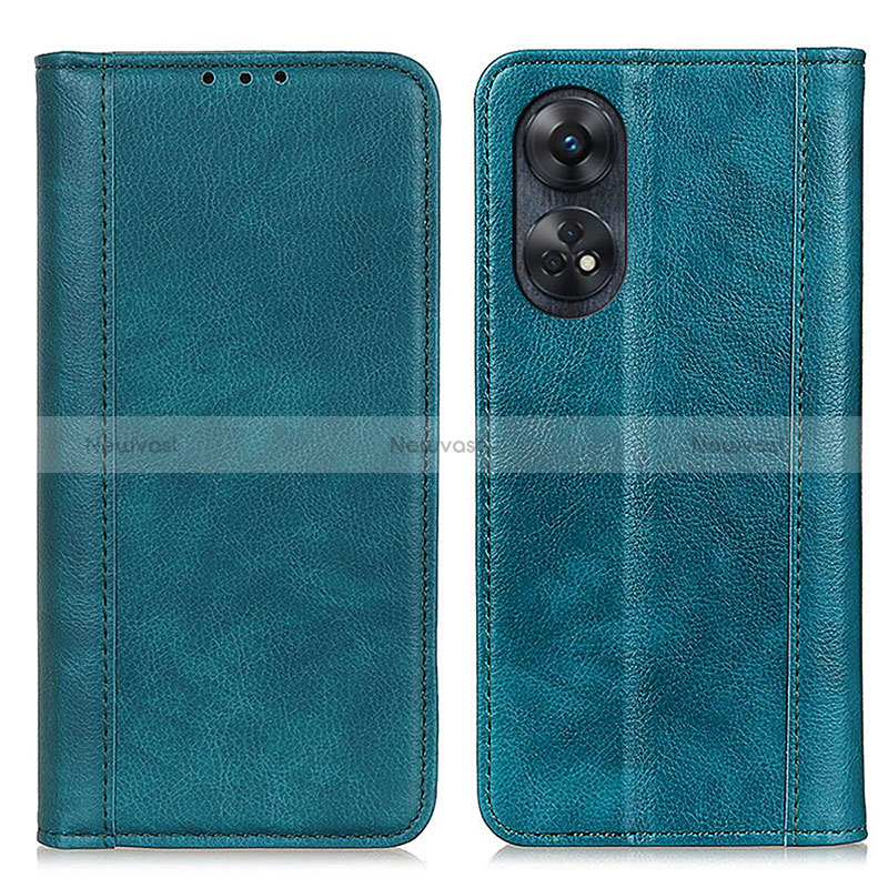 Leather Case Stands Flip Cover Holder D03Y for Oppo Reno8 T 4G