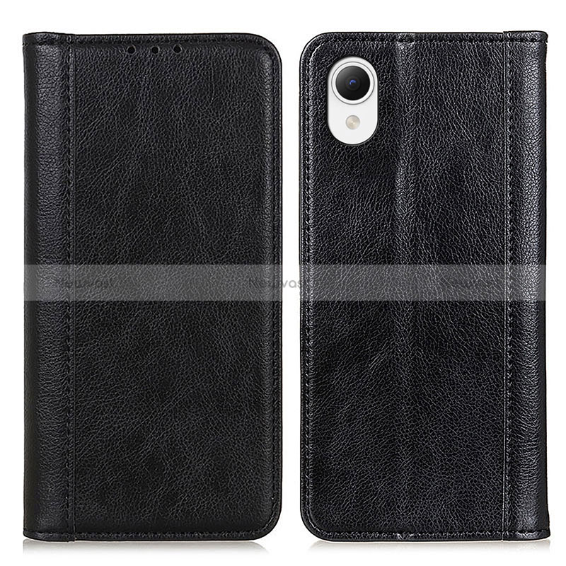 Leather Case Stands Flip Cover Holder D03Y for Samsung Galaxy A23s