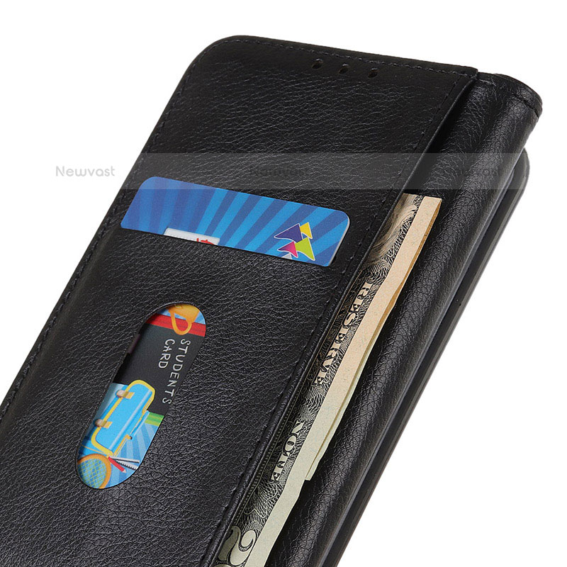 Leather Case Stands Flip Cover Holder D03Y for Samsung Galaxy S23 5G