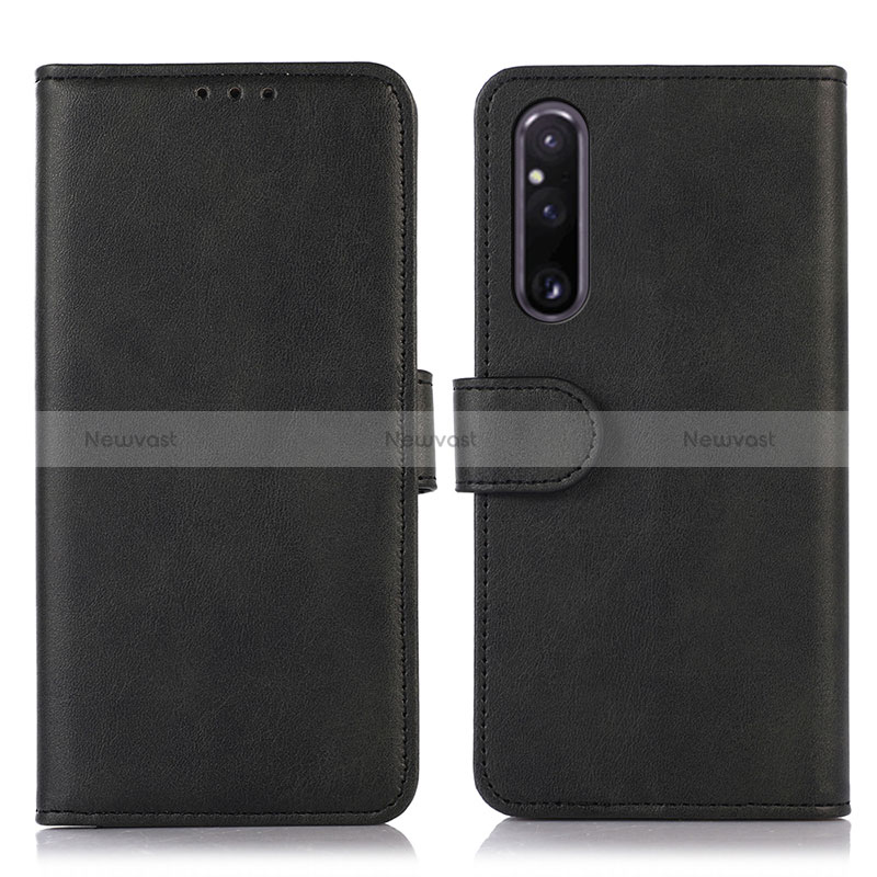 Leather Case Stands Flip Cover Holder D03Y for Sony Xperia 1 V