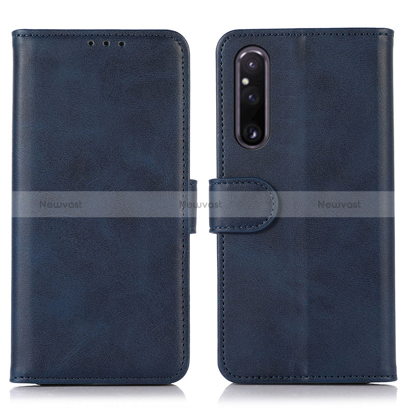 Leather Case Stands Flip Cover Holder D03Y for Sony Xperia 1 V