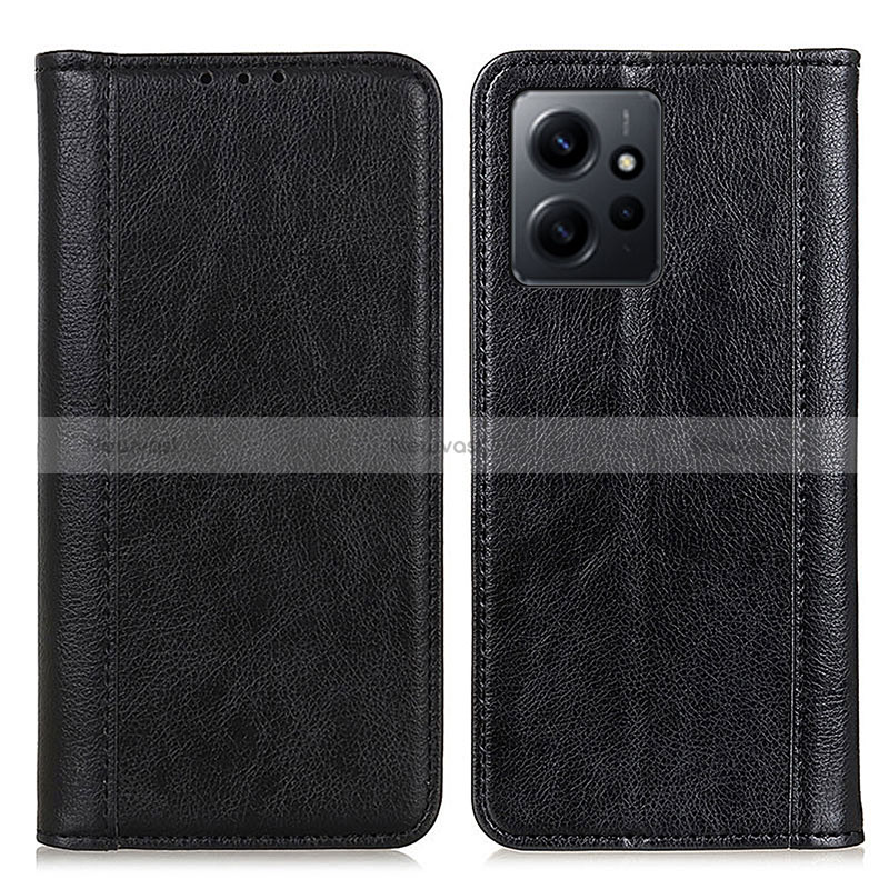 Leather Case Stands Flip Cover Holder D03Y for Xiaomi Redmi Note 12 4G