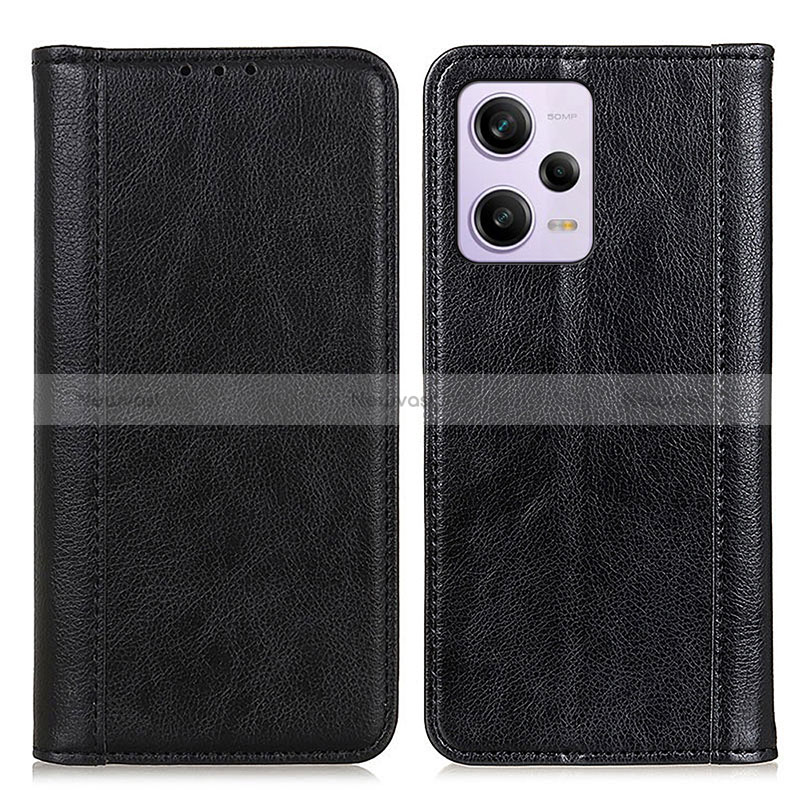 Leather Case Stands Flip Cover Holder D03Y for Xiaomi Redmi Note 12 Explorer