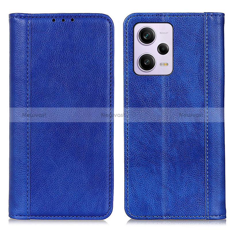 Leather Case Stands Flip Cover Holder D03Y for Xiaomi Redmi Note 12 Explorer