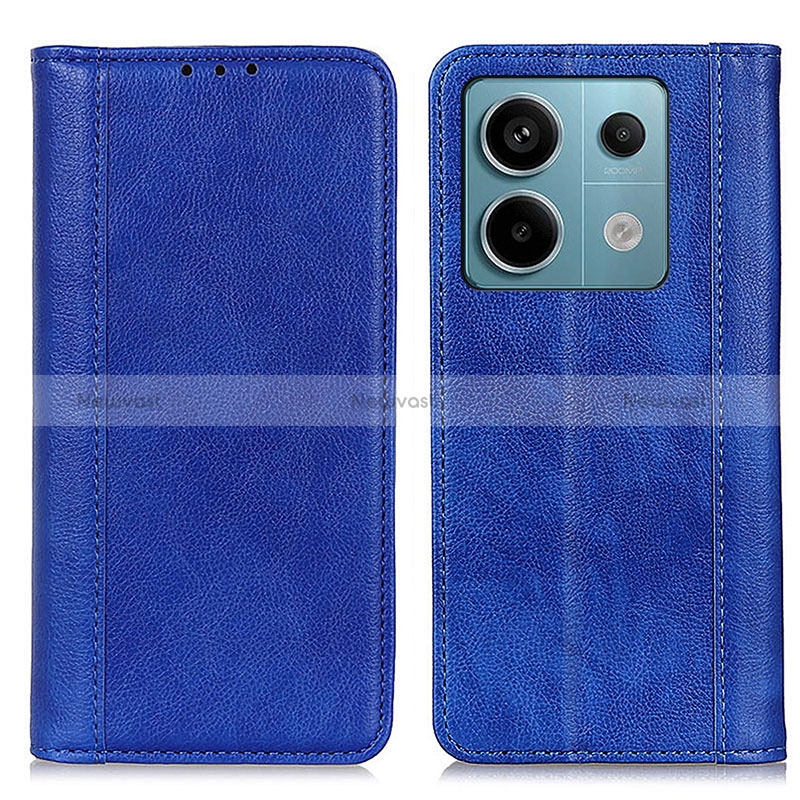 Leather Case Stands Flip Cover Holder D03Y for Xiaomi Redmi Note 13 Pro 5G