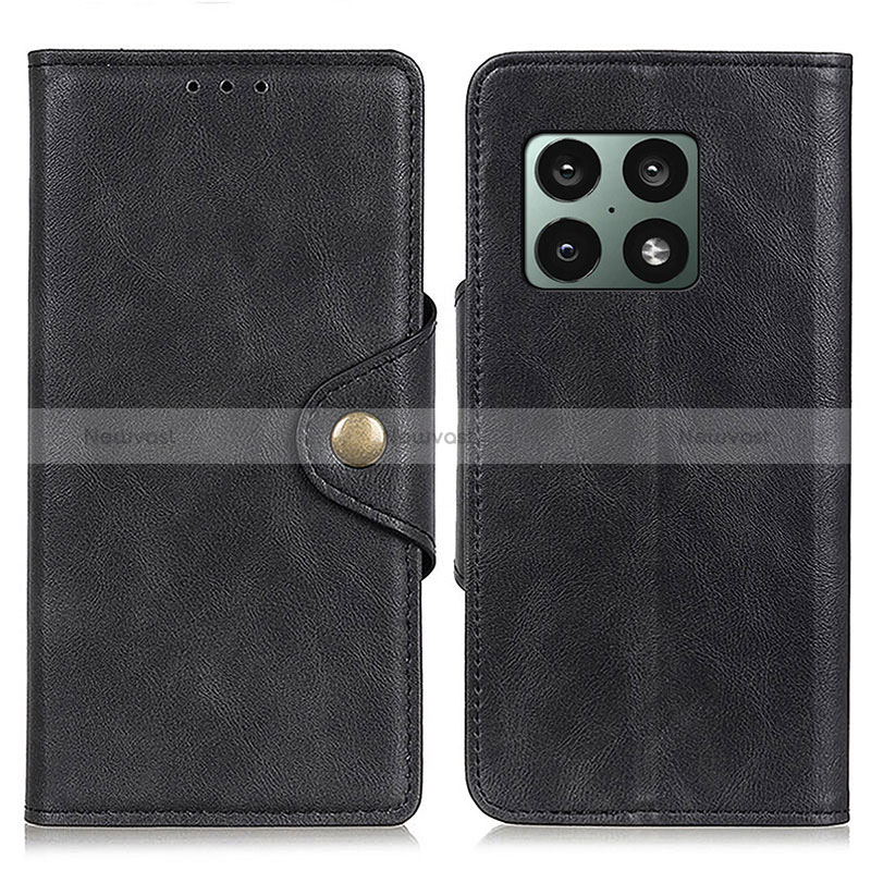 Leather Case Stands Flip Cover Holder D04Y for OnePlus 10 Pro 5G