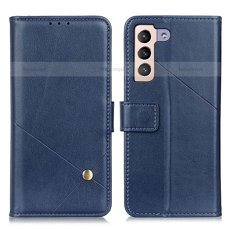 Leather Case Stands Flip Cover Holder D04Y for Samsung Galaxy S21 5G