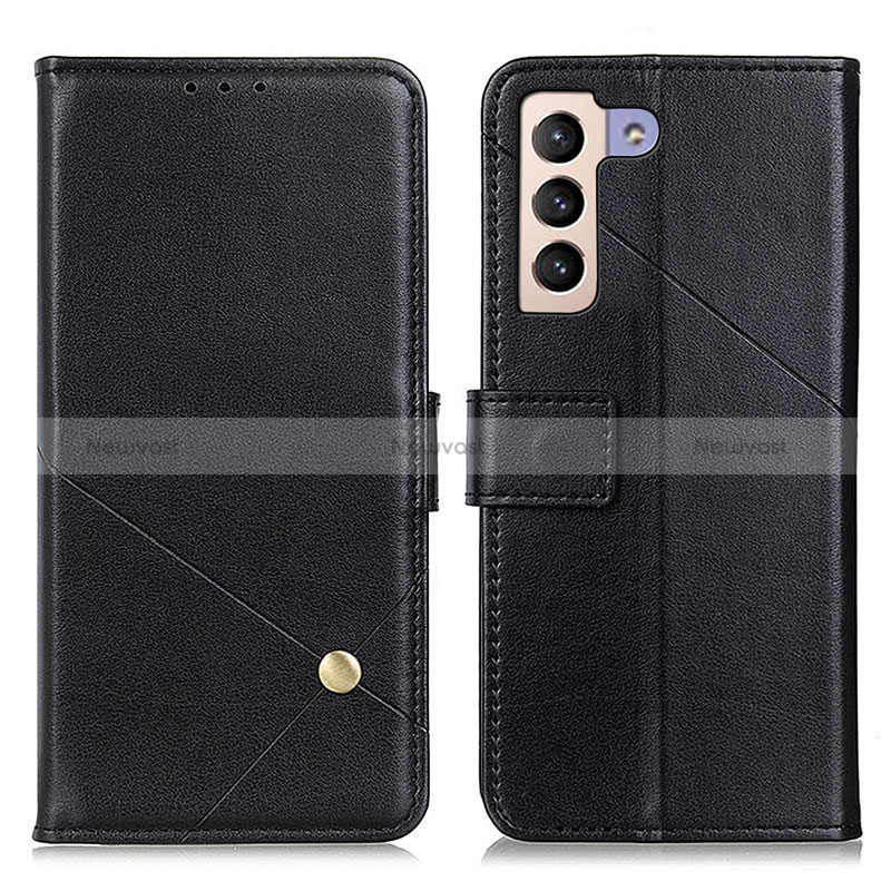 Leather Case Stands Flip Cover Holder D04Y for Samsung Galaxy S24 Plus 5G