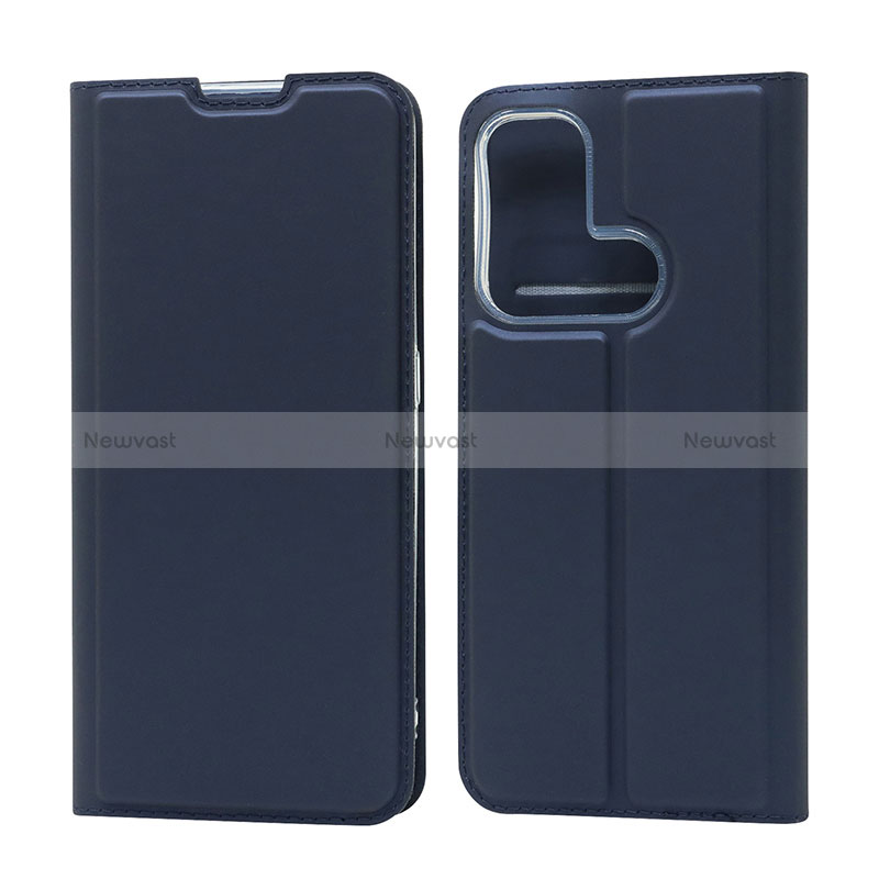 Leather Case Stands Flip Cover Holder D05T for Oppo Reno5 A