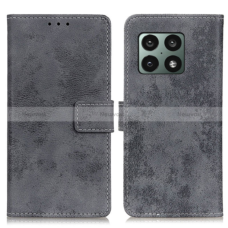 Leather Case Stands Flip Cover Holder D05Y for OnePlus 10 Pro 5G