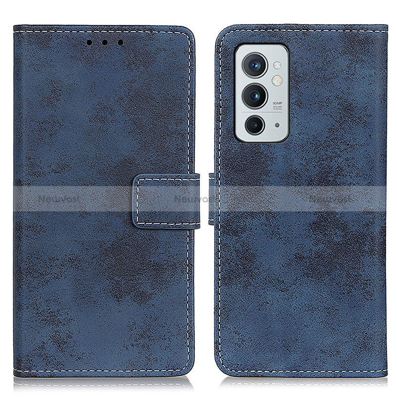 Leather Case Stands Flip Cover Holder D05Y for OnePlus 9RT 5G