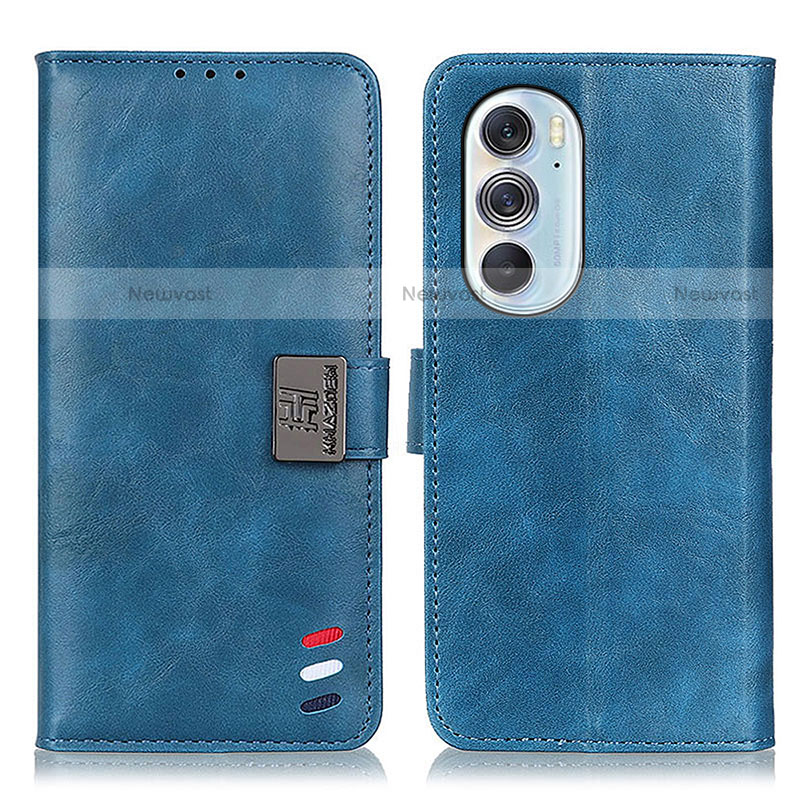 Leather Case Stands Flip Cover Holder D06Y for Motorola Moto Edge 30 Pro 5G