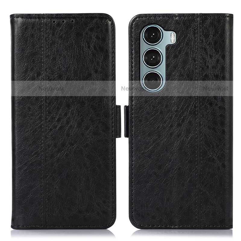 Leather Case Stands Flip Cover Holder D06Y for Motorola Moto Edge S30 5G