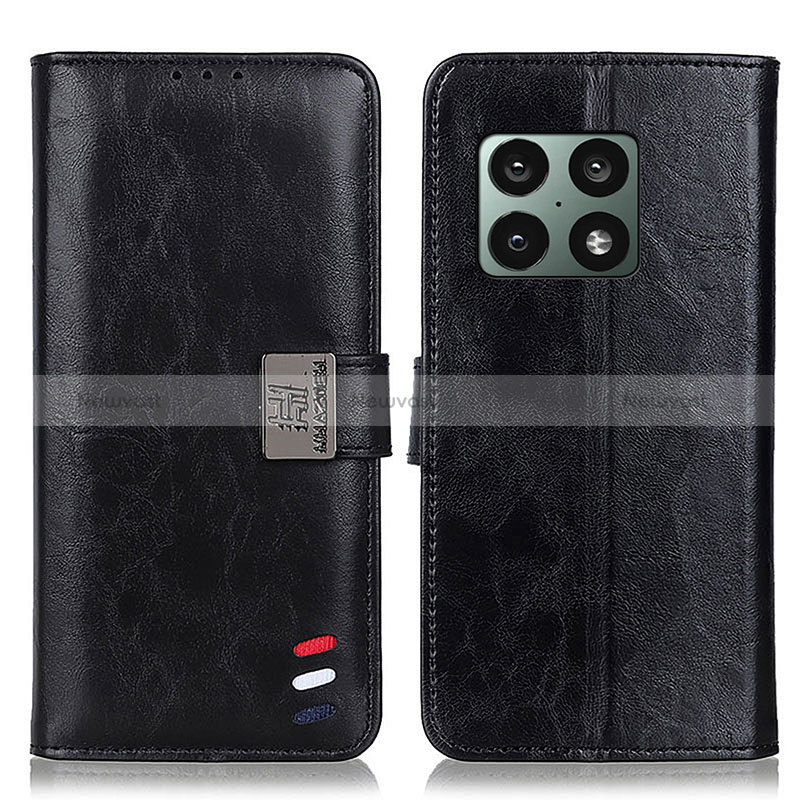 Leather Case Stands Flip Cover Holder D07Y for OnePlus 10 Pro 5G