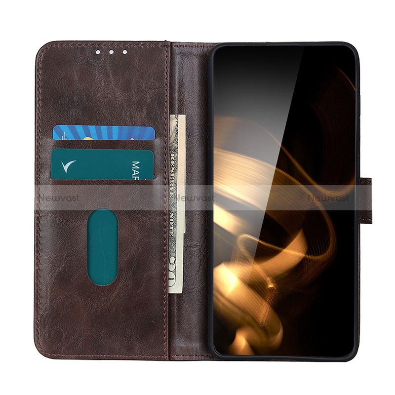 Leather Case Stands Flip Cover Holder D07Y for OnePlus 10 Pro 5G