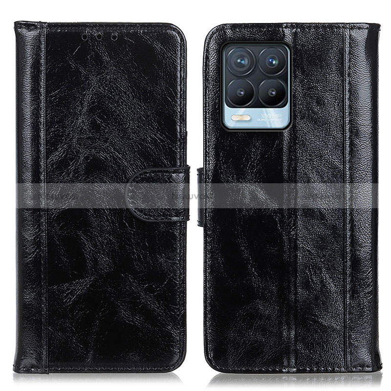 Leather Case Stands Flip Cover Holder D07Y for Realme 8 Pro