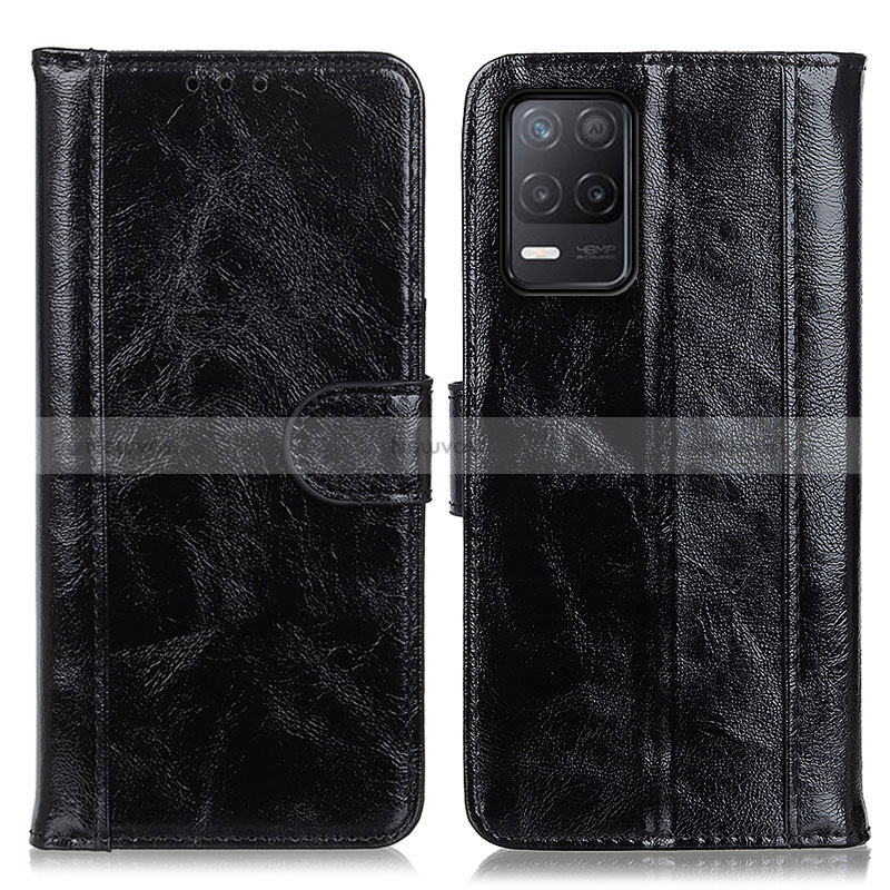 Leather Case Stands Flip Cover Holder D07Y for Realme 9 5G India