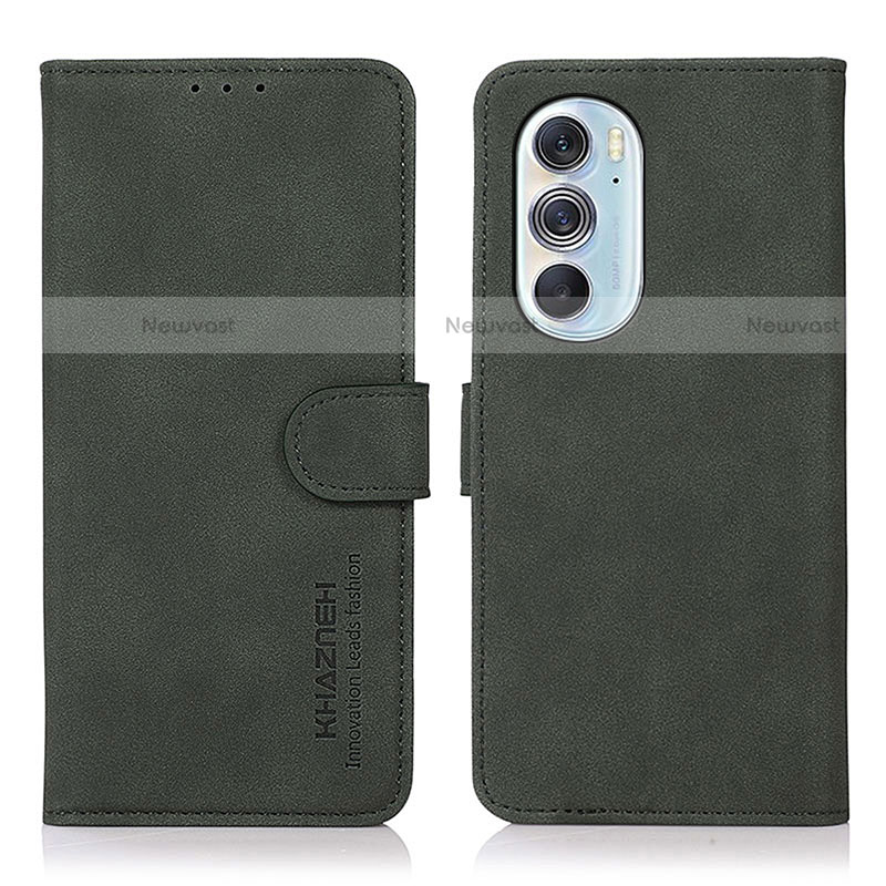 Leather Case Stands Flip Cover Holder D08Y for Motorola Moto Edge X30 5G