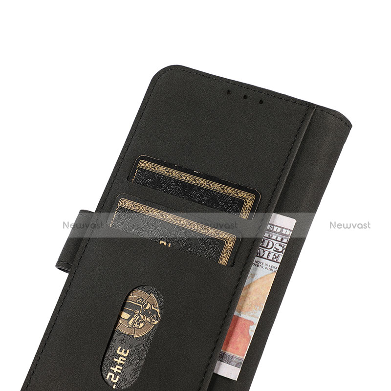 Leather Case Stands Flip Cover Holder D08Y for Motorola Moto G50